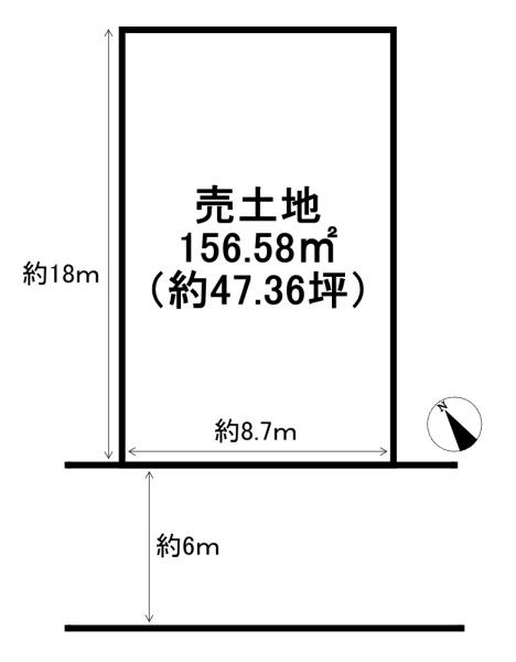 京都市伏見区向島津田町　古家付売土地
