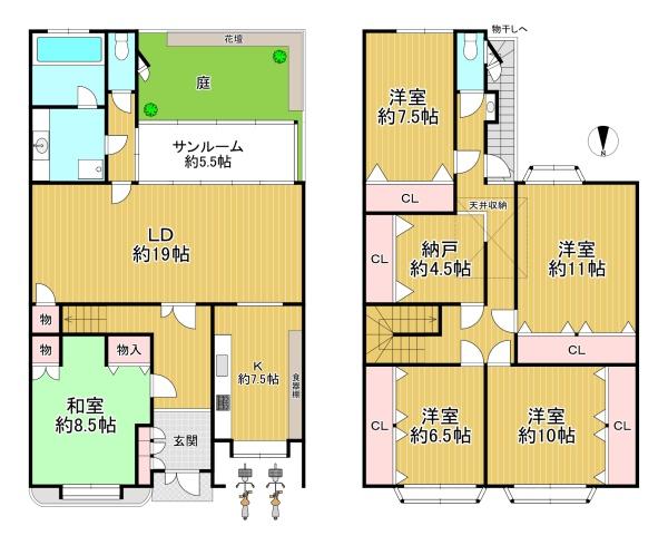 京都市右京区西院寿町　中古戸建
