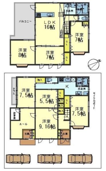 京都市山科区大宅坂ノ辻町　中古戸建