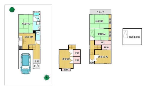 京都市右京区嵯峨広沢池下町　中古戸建