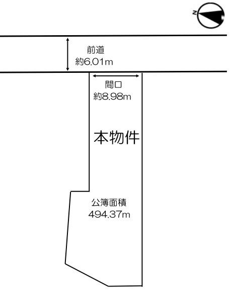 京都市山科区大塚元屋敷町　建築条件無売土地