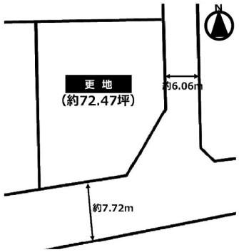京都市右京区嵯峨観空寺明水町　建築条件無売土地