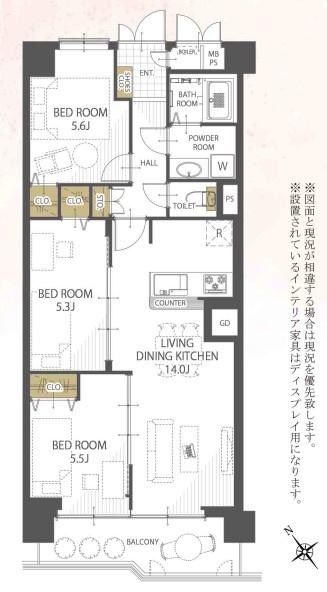 桂川ハイツ3号館