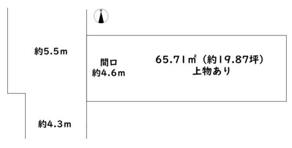 京都市北区新町通鞍馬口上る上清蔵口町の土地