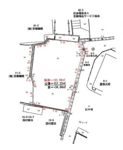 京都市山科区御陵原西町　建築条件無売土地