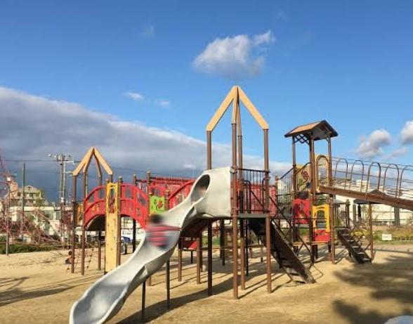 京都市南区八条源町の土地(梅小路公園)