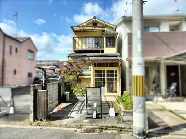 京都市北区紫竹北大門町　古家付売土地