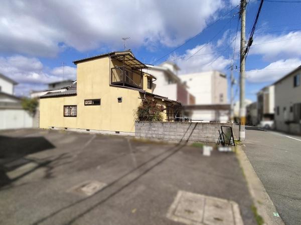 京都市北区紫竹北大門町　古家付売土地