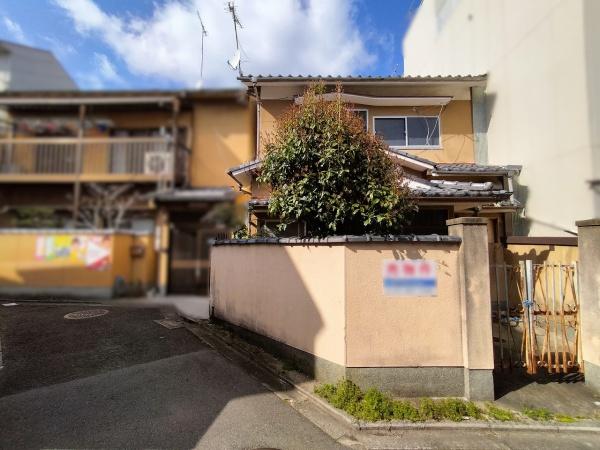 京都市北区大将軍坂田町　古家付売土地