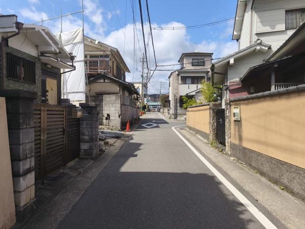 京都市山科区西野山中畑町の土地
