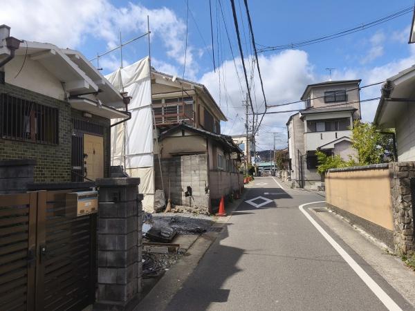 京都市山科区西野山中畑町の土地