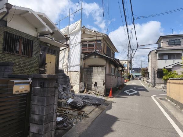 京都市山科区西野山中畑町の土地