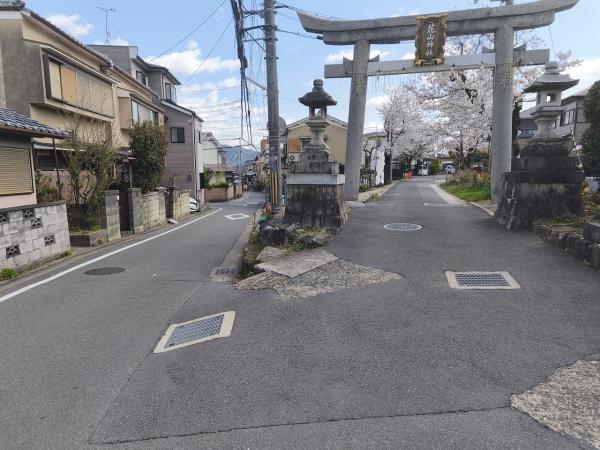 京都市山科区西野山中畑町の土地