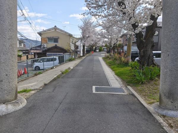 京都市山科区西野山中畑町の土地