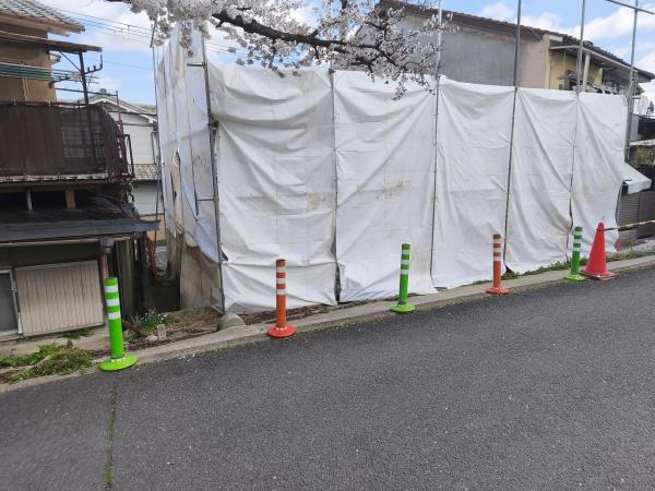 京都市山科区西野山中畑町　建築条件無売土地