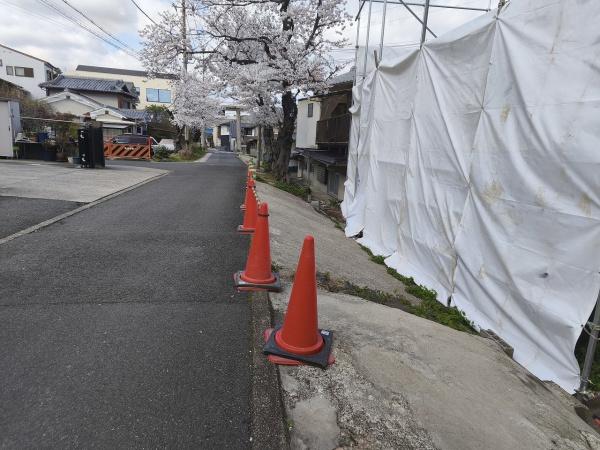 京都市山科区西野山中畑町の土地