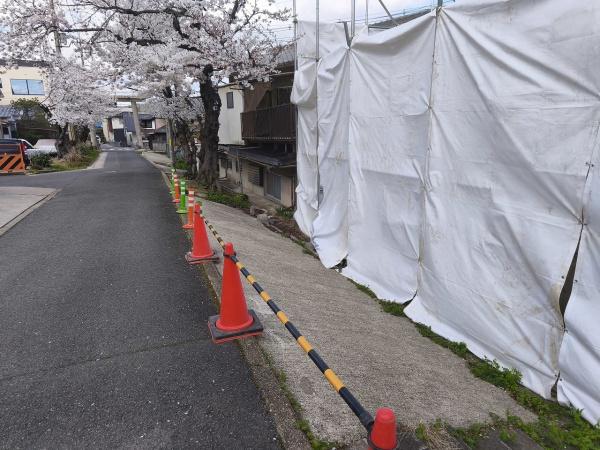 京都市山科区西野山中畑町の土地
