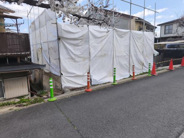 京都市山科区西野山中畑町　建築条件無売土地