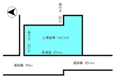 京都市山科区北花山中道町　建築条件無売土地