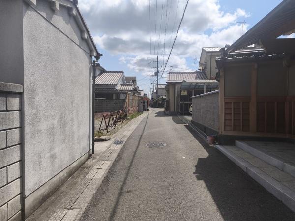 京都市山科区北花山中道町の土地