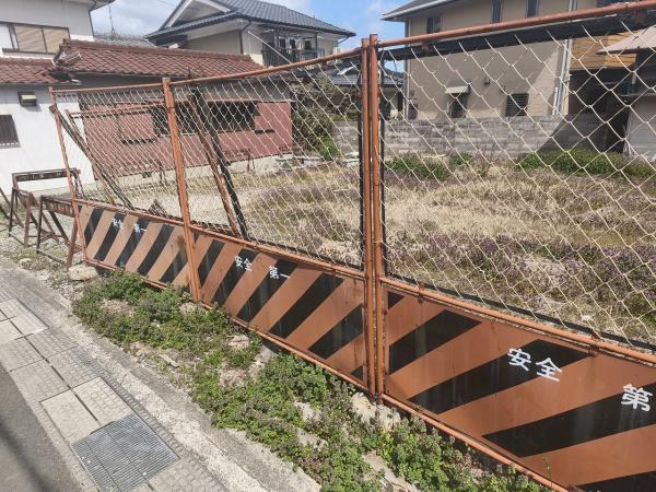 京都市山科区北花山中道町の土地
