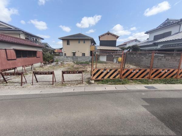 京都市山科区北花山中道町　建築条件無売土地