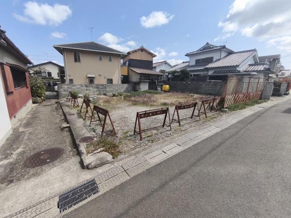 京都市山科区北花山中道町の土地