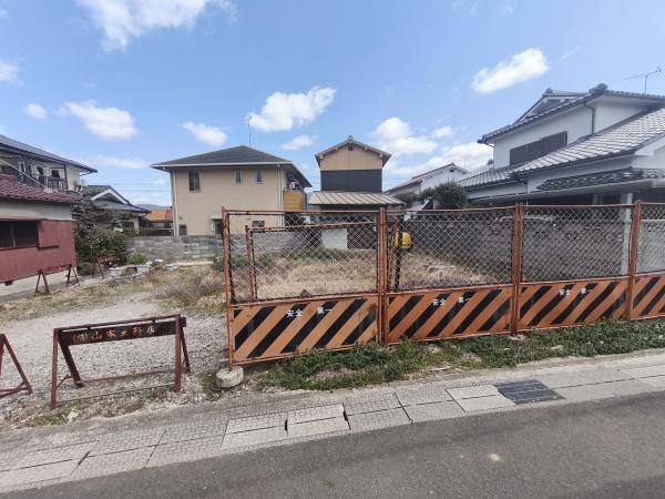 京都市山科区北花山中道町の土地