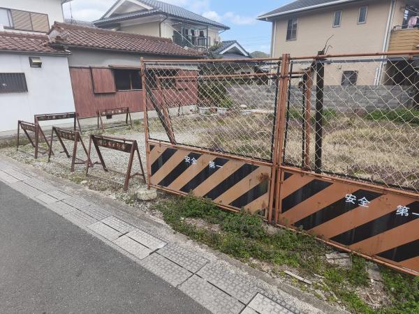 京都市山科区北花山中道町の土地