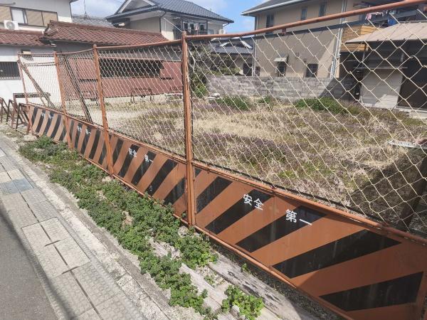 京都市山科区北花山中道町　建築条件無売土地