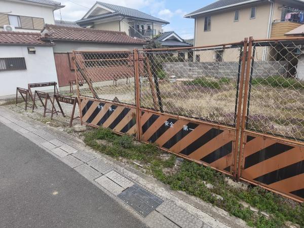 京都市山科区北花山中道町　建築条件無売土地