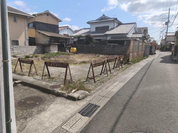 京都市山科区北花山中道町の土地