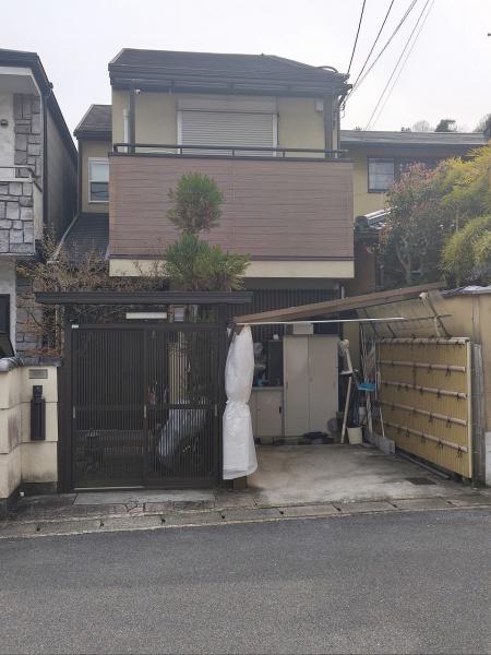 京都市山科区上花山坂尻　中古戸建