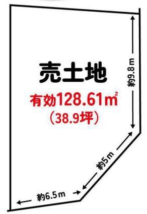 京都市山科区上野御所ノ内町　建築条件無売土地