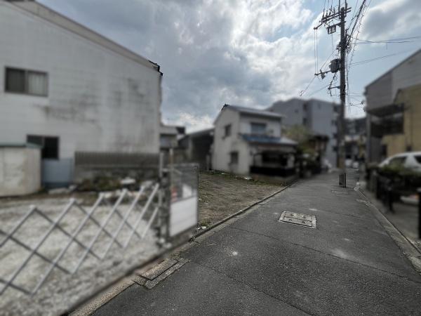 京都市南区東九条南河辺町の土地