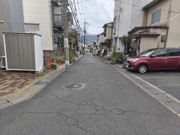 京都市山科区北花山中道町の土地