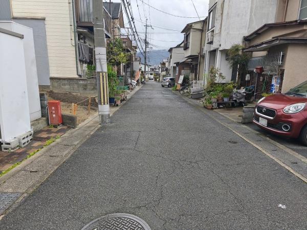 京都市山科区北花山中道町の土地