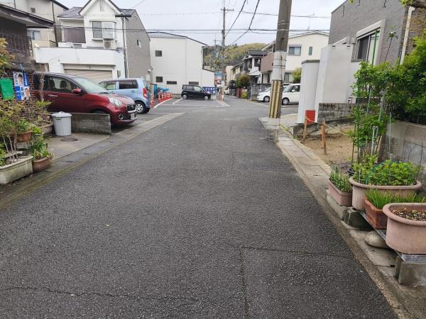 京都市山科区北花山中道町の土地