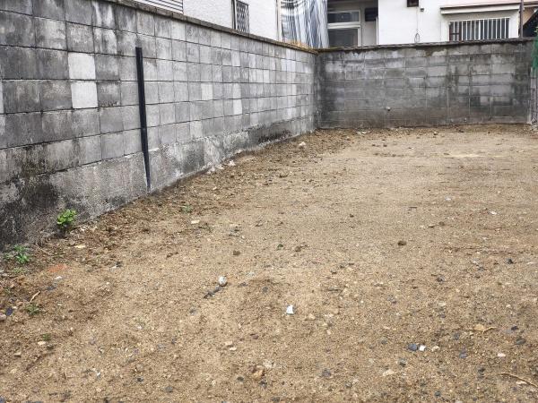 京都市山科区北花山中道町の土地