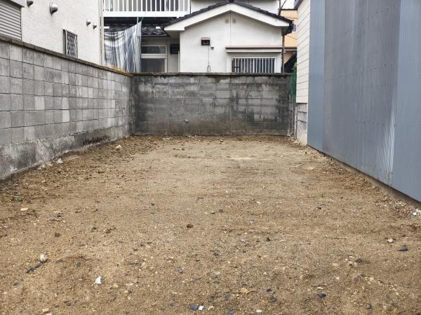 京都市山科区北花山中道町の土地
