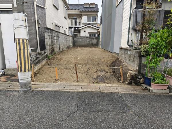 京都市山科区北花山中道町の土地