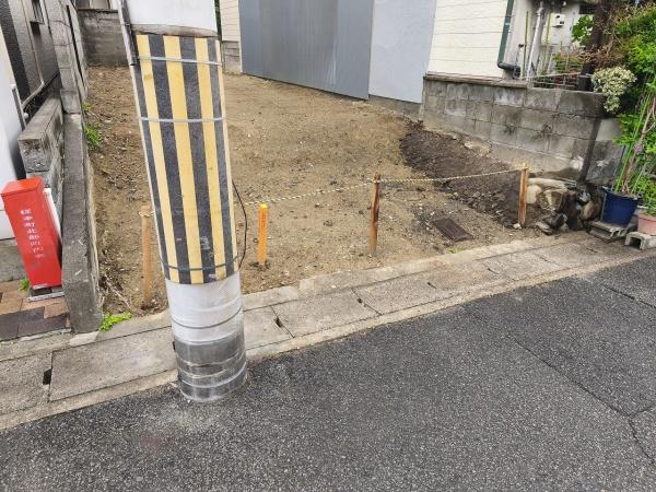 京都市山科区北花山中道町の土地