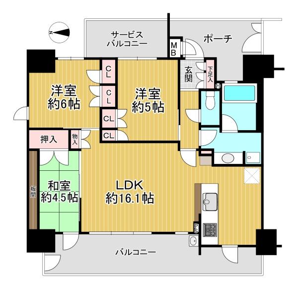 ル・パルトネール京都丹波口