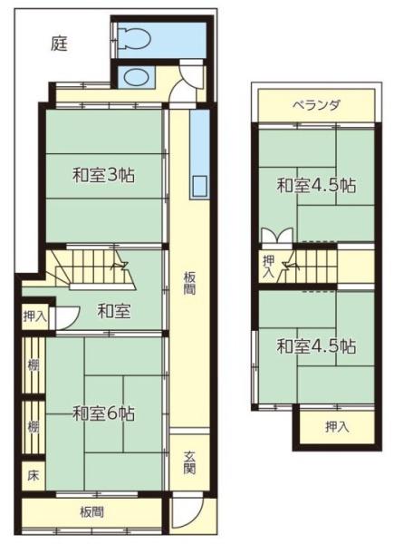 京都市神玉東西俵屋町　中古戸建