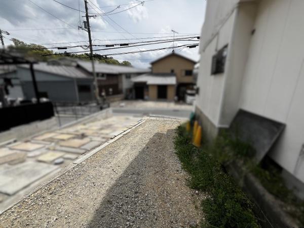 京都市北区大北山原谷乾町の土地(現地土地写真)