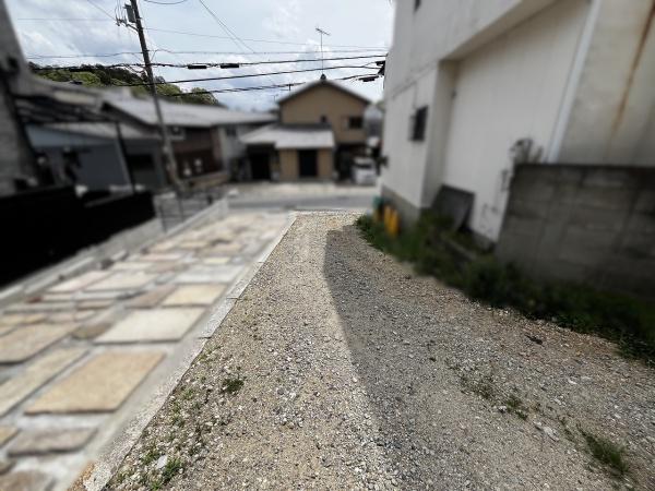 京都市北区大北山原谷乾町の土地(現地土地写真)