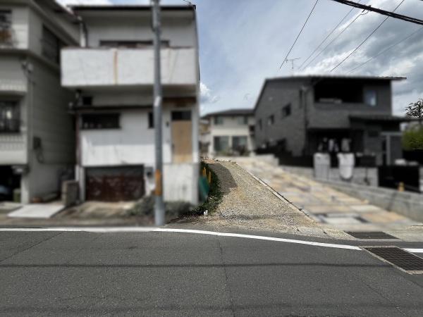 京都市北区大北山原谷乾町の土地(現地土地写真)