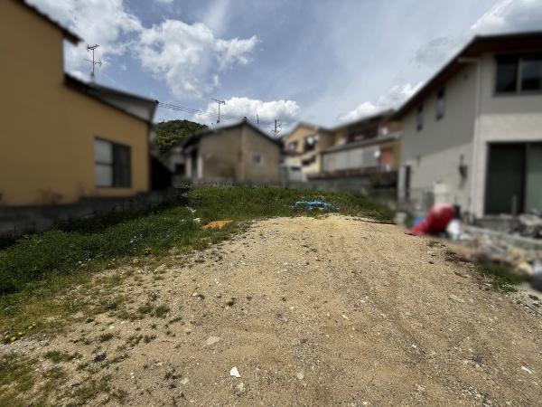 京都市北区大北山原谷乾町の土地(現地土地写真)