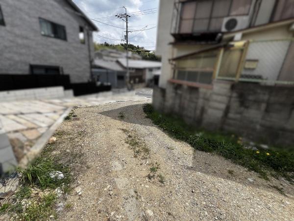 京都市北区大北山原谷乾町の土地(現地土地写真)