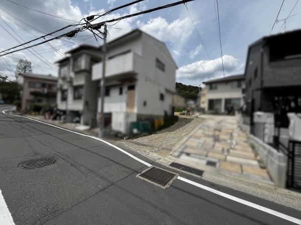 京都市北区大北山原谷乾町の土地(現地土地写真)